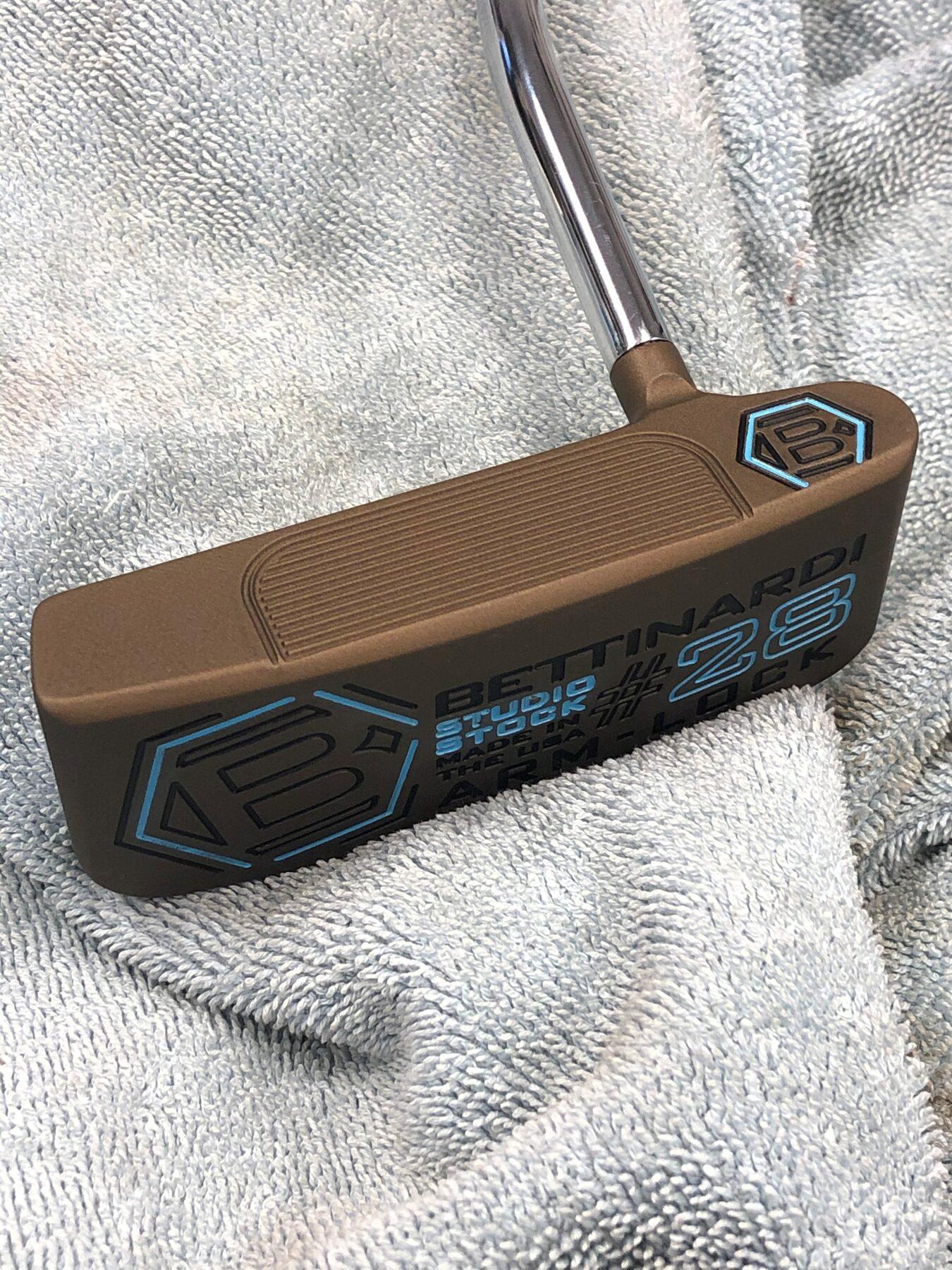 Bronze finish on a refinished club